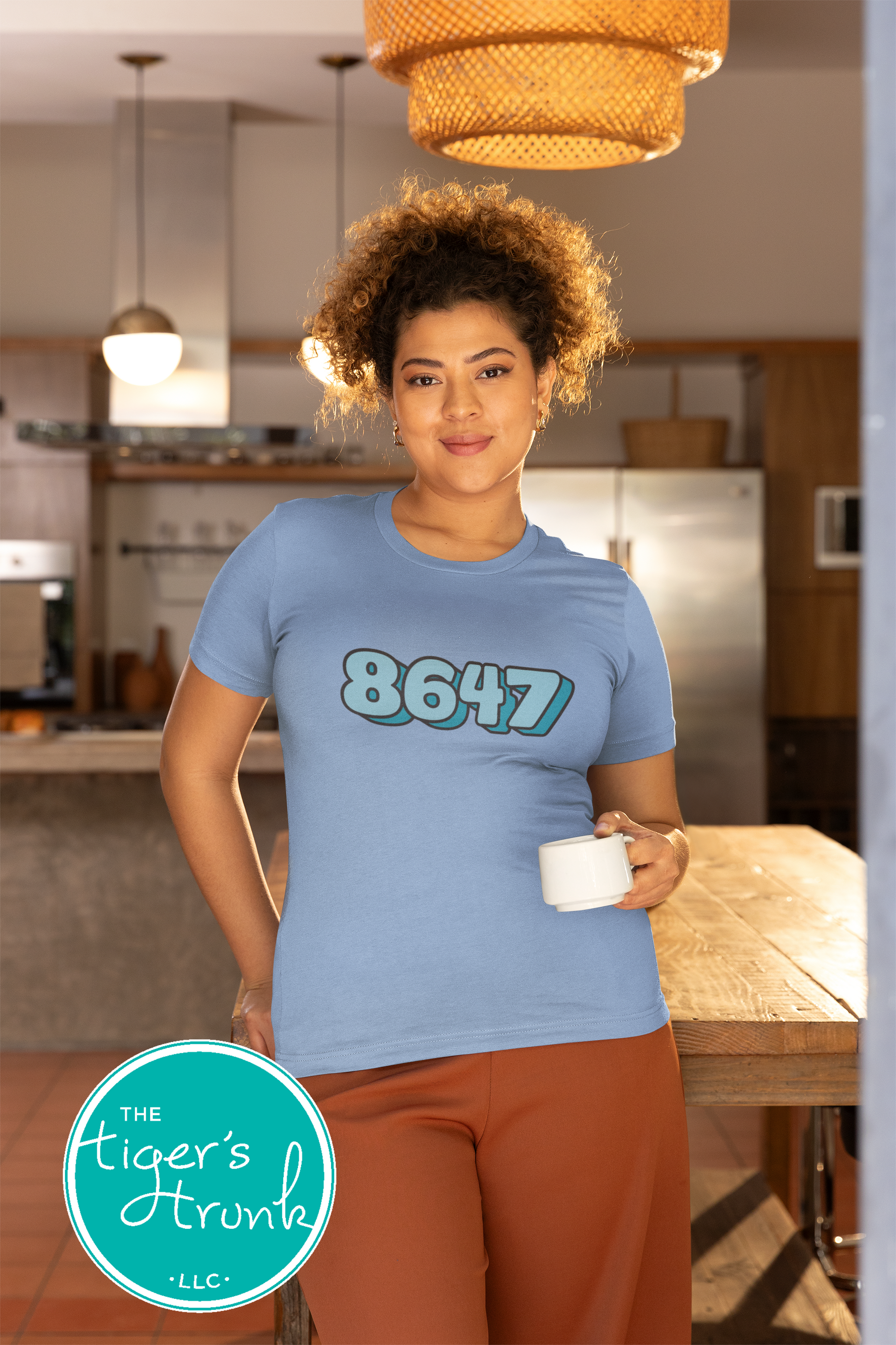 A casual tee with the 8647 print, allowing wearers to express their views in a subtle yet meaningful way.