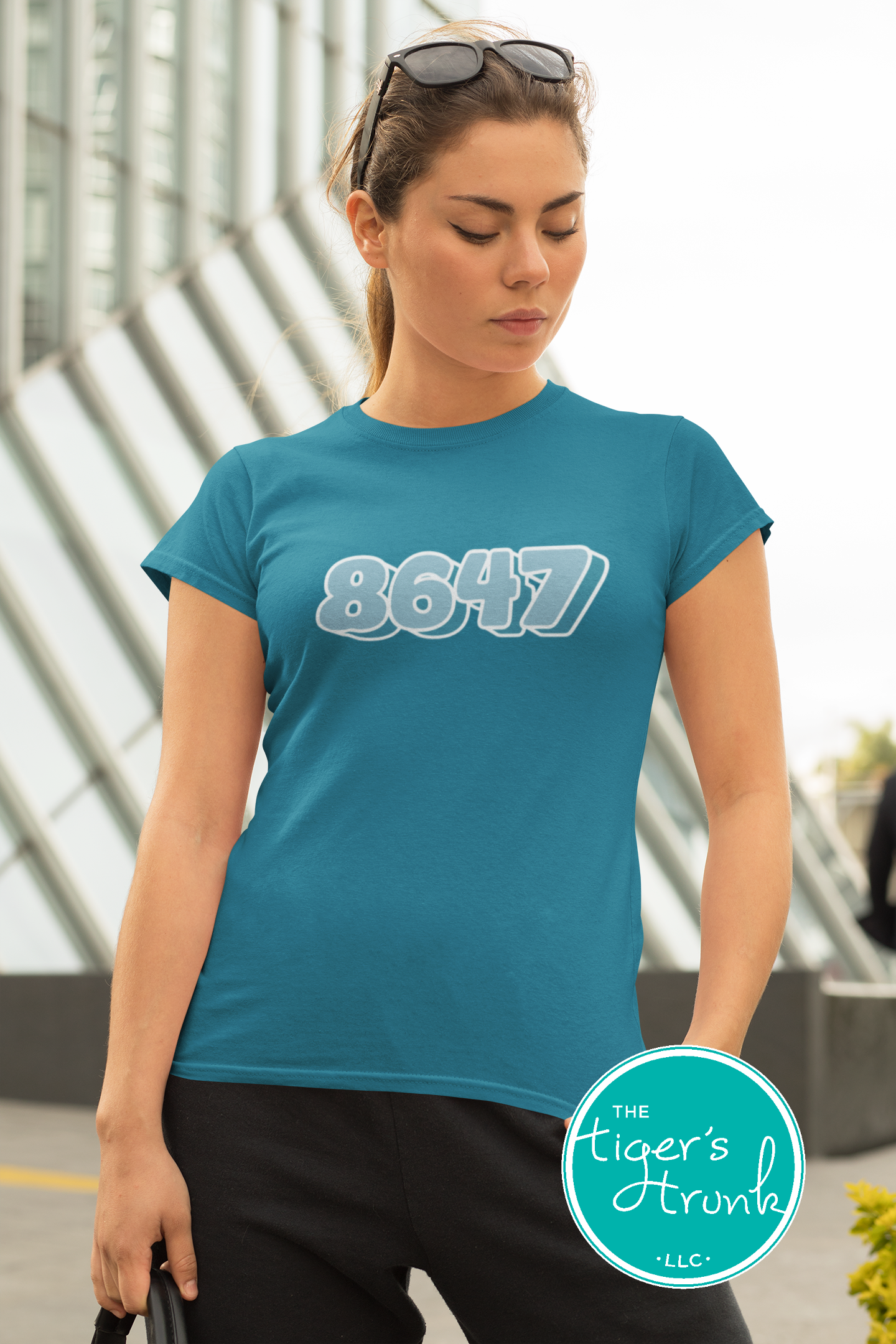A casual tee with the 8647 print, allowing wearers to express their views in a subtle yet meaningful way.
