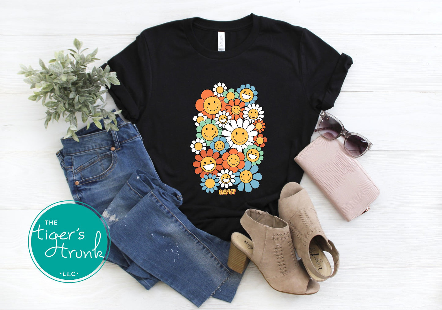 A casual tee with the 8647 print, allowing wearers to express their views in a subtle yet meaningful way.