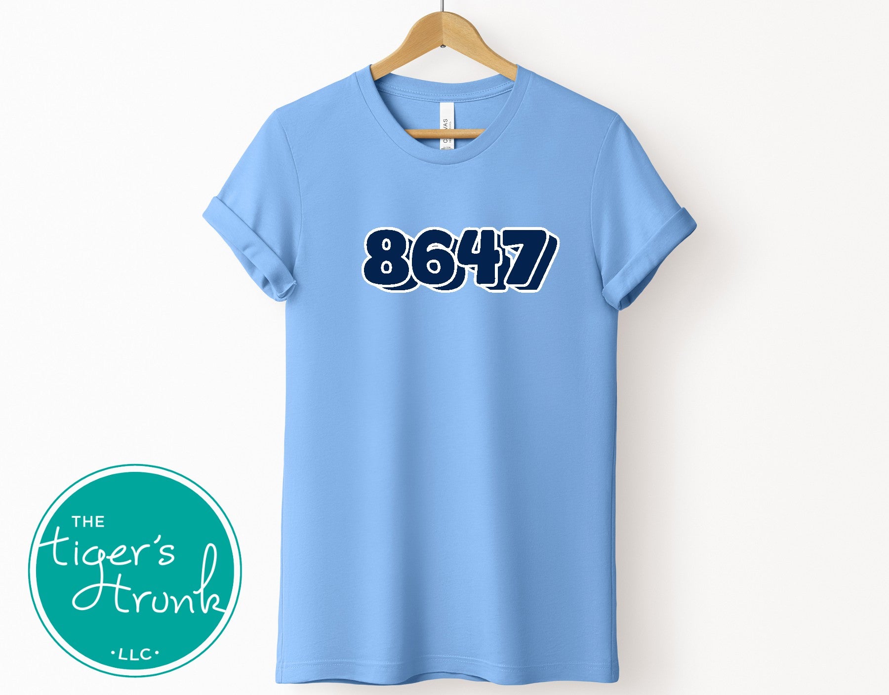 A casual tee with the 8647 print, allowing wearers to express their views in a subtle yet meaningful way.