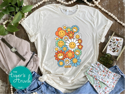A casual tee with the 8647 print, allowing wearers to express their views in a subtle yet meaningful way.