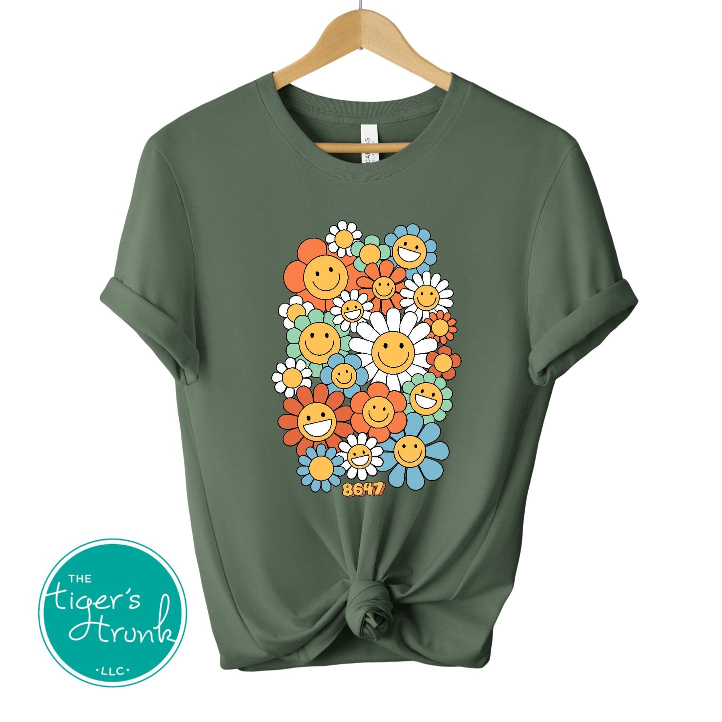 A casual tee with the 8647 print, allowing wearers to express their views in a subtle yet meaningful way.