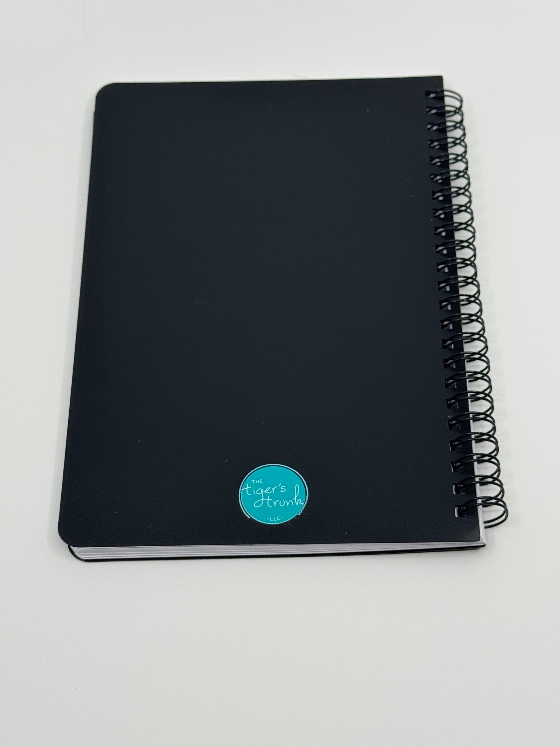 Skeleton-themed funny dad planner with stickers, perfect holiday gift for dads.
