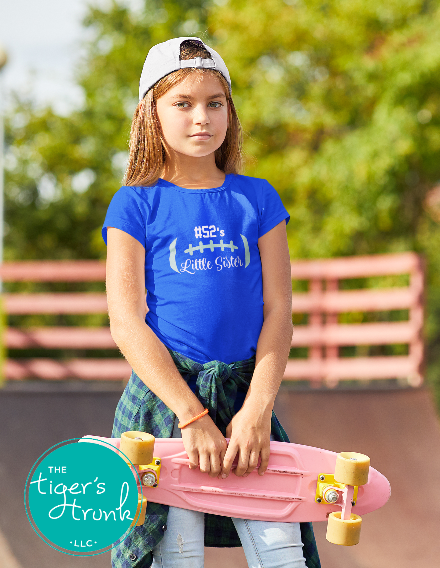 Football Shirt | Mascot Shirt | Little Sister | Short-Sleeve Shirt