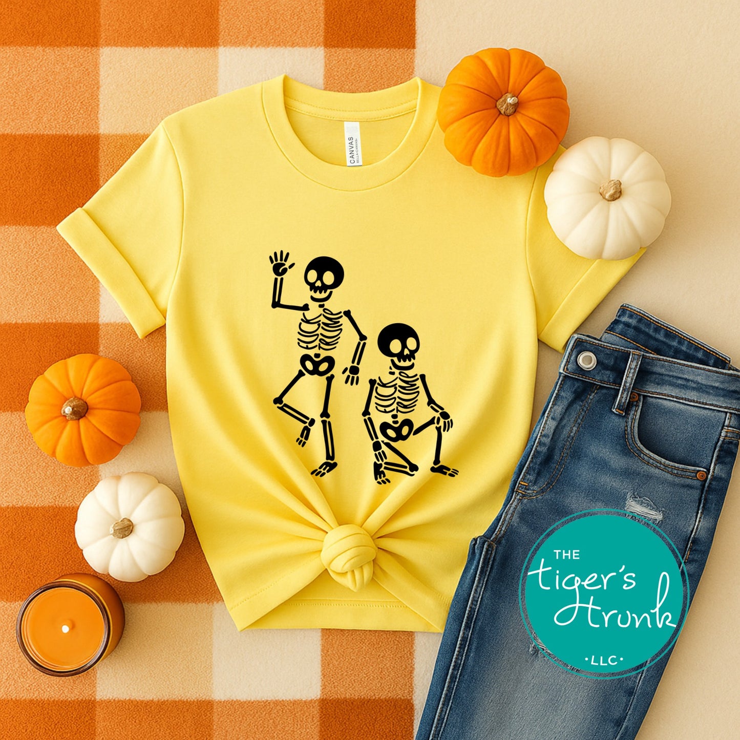 Subtle Anti-Trump Protest Skeleton T-Shirt