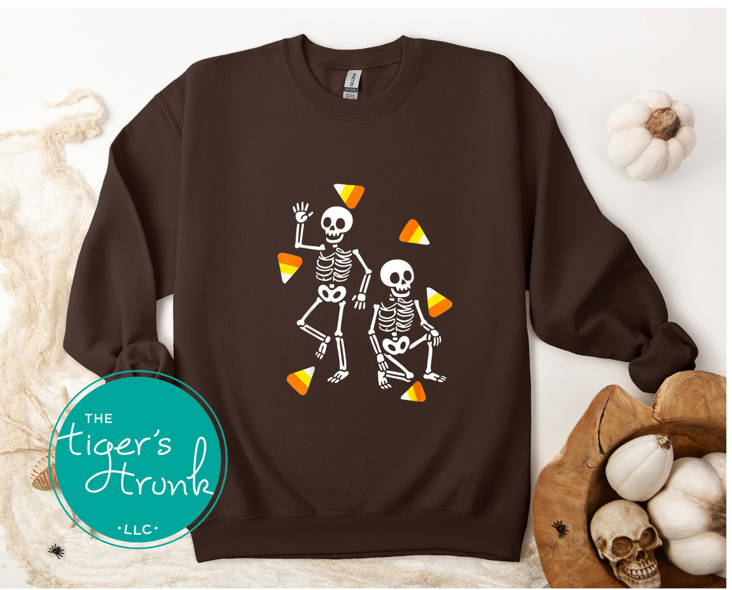 Halloween Skeleton Discreet Anti-Trump Protest Sweatshirt