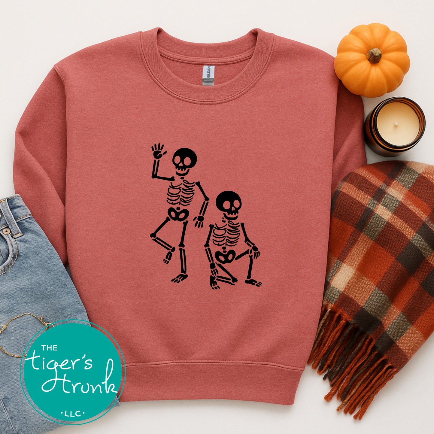 Subtle Anti-Trump Protest Skeleton Sweatshirt