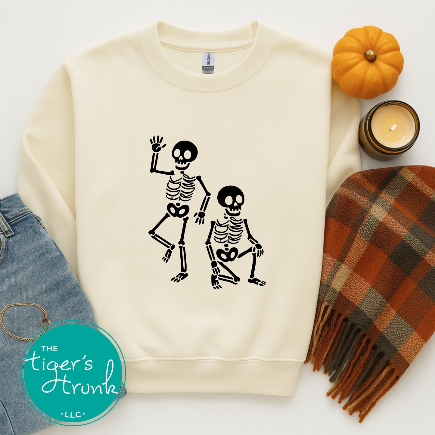 Subtle Anti-Trump Protest Skeleton Sweatshirt
