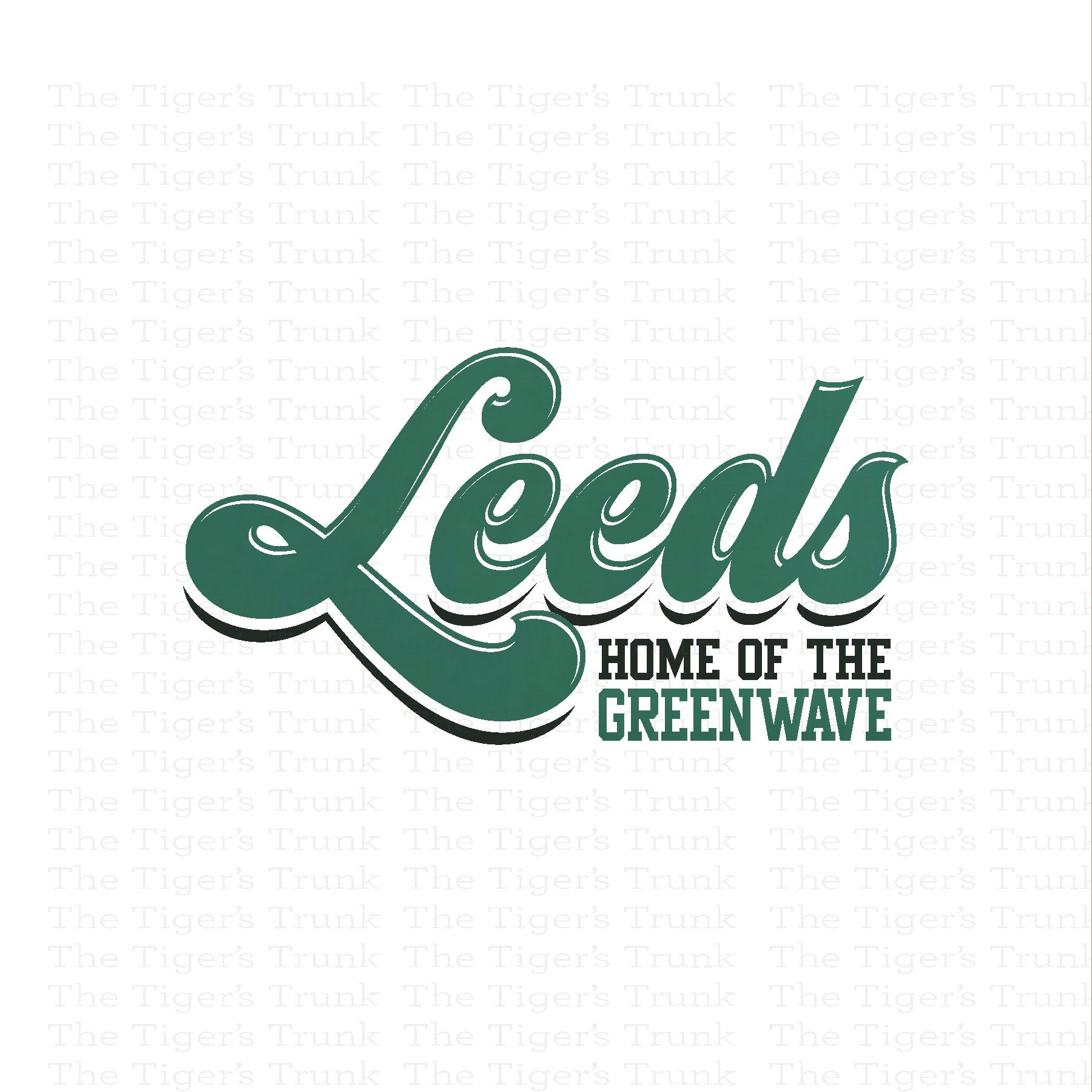 Leeds Greenwave Fan Gear | Home of the Greenwave | Flowy Scoop Muscle Tank