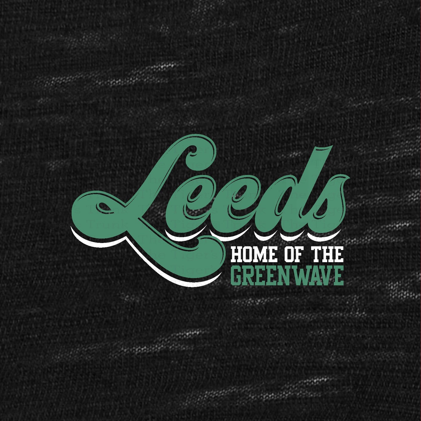 Leeds Greenwave Fan Gear | Home of the Greenwave | Flowy Scoop Muscle Tank