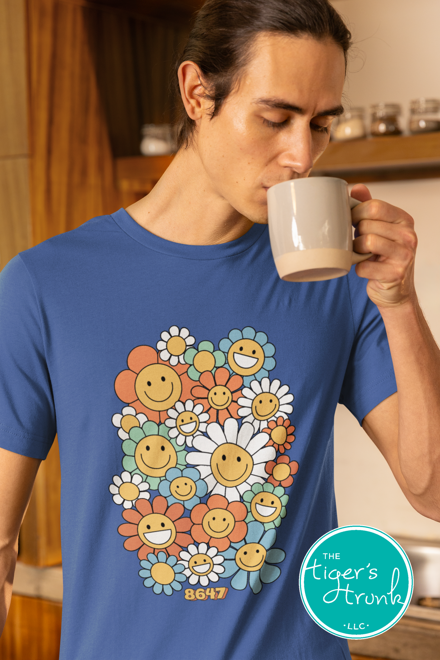 A casual tee with the 8647 print, allowing wearers to express their views in a subtle yet meaningful way.