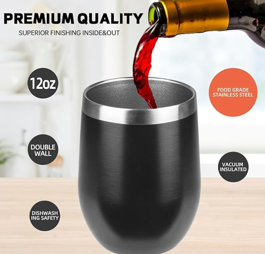 After School Snack Wine Tumbler