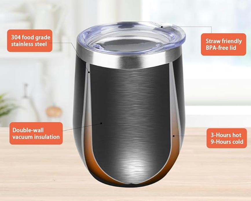 After School Snack Wine Tumbler
