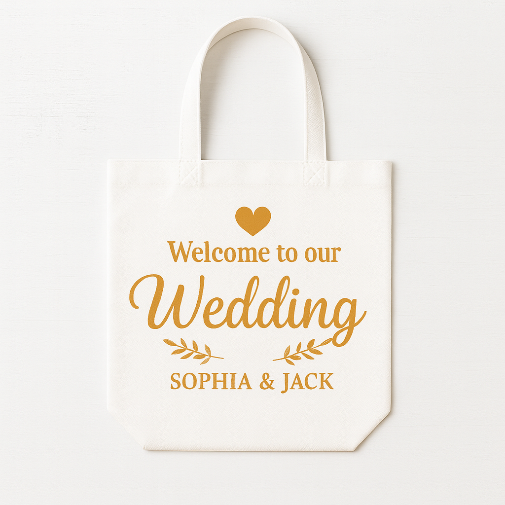 White Canvas Tote Bag Mockup PNG