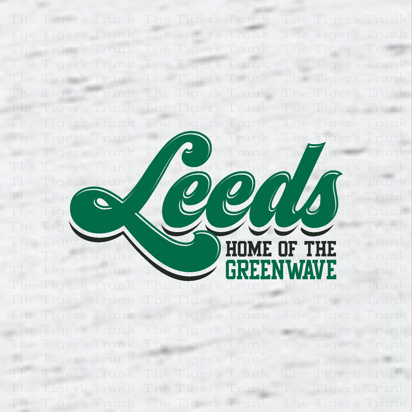 Leeds Greenwave Fan Gear | Home of the Greenwave | Flowy Scoop Muscle Tank
