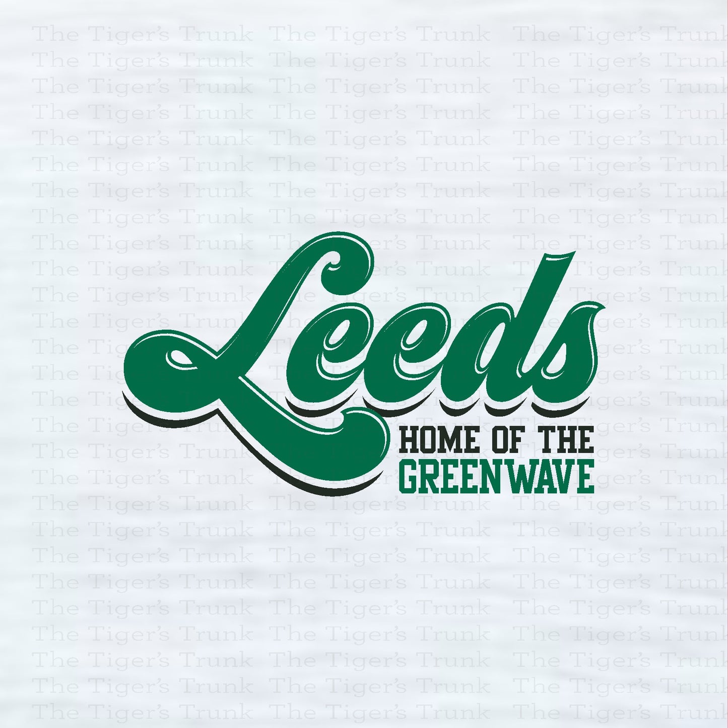 Leeds Greenwave Fan Gear | Home of the Greenwave | Flowy Scoop Muscle Tank