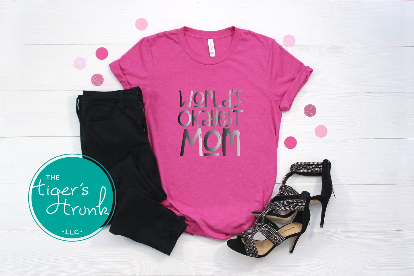 World's Okayest Mom T-Shirt