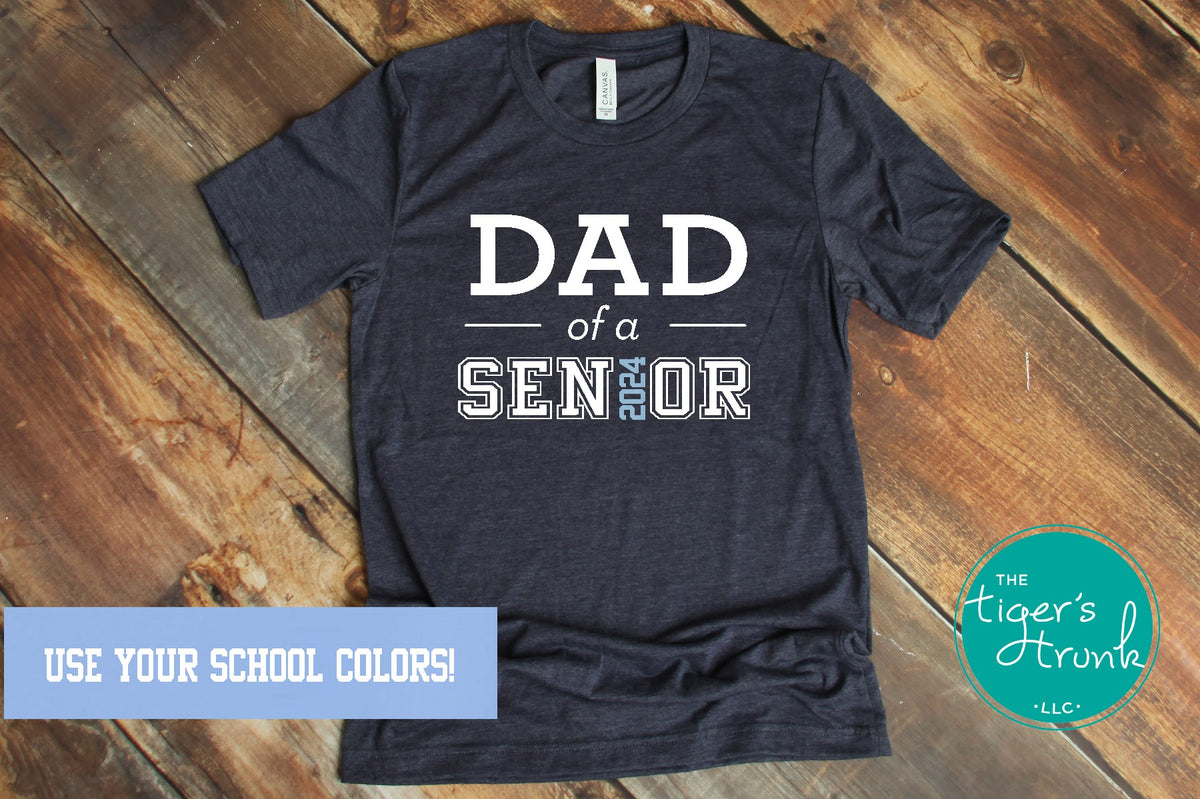 2024　–　Short-Sleeve　The　Dad　LLC　Senior　Class　Senior　of　Tiger's　Shirt　of　Shirt　a　Trunk,