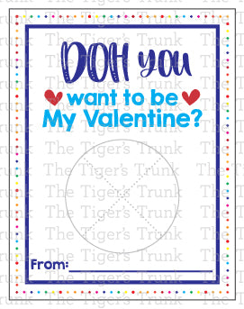 Printable Valentine tags with fun puns, instant download non-candy Valentine gifts for classroom exchanges, teachers, and student gifts.