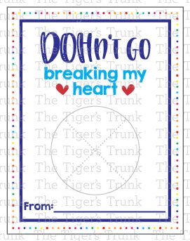 Printable Valentine tags with fun puns, instant download non-candy Valentine gifts for classroom exchanges, teachers, and student gifts.