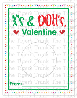 Printable Valentine tags with fun puns, instant download non-candy Valentine gifts for classroom exchanges, teachers, and student gifts.
