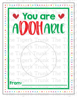 Printable Valentine tags with fun puns, instant download non-candy Valentine gifts for classroom exchanges, teachers, and student gifts.