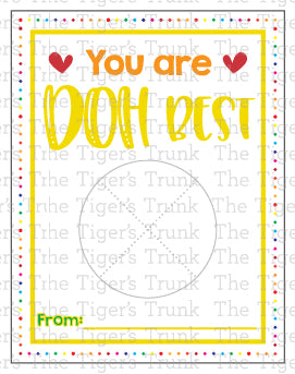 Printable Valentine tags with fun puns, instant download non-candy Valentine gifts for classroom exchanges, teachers, and student gifts.