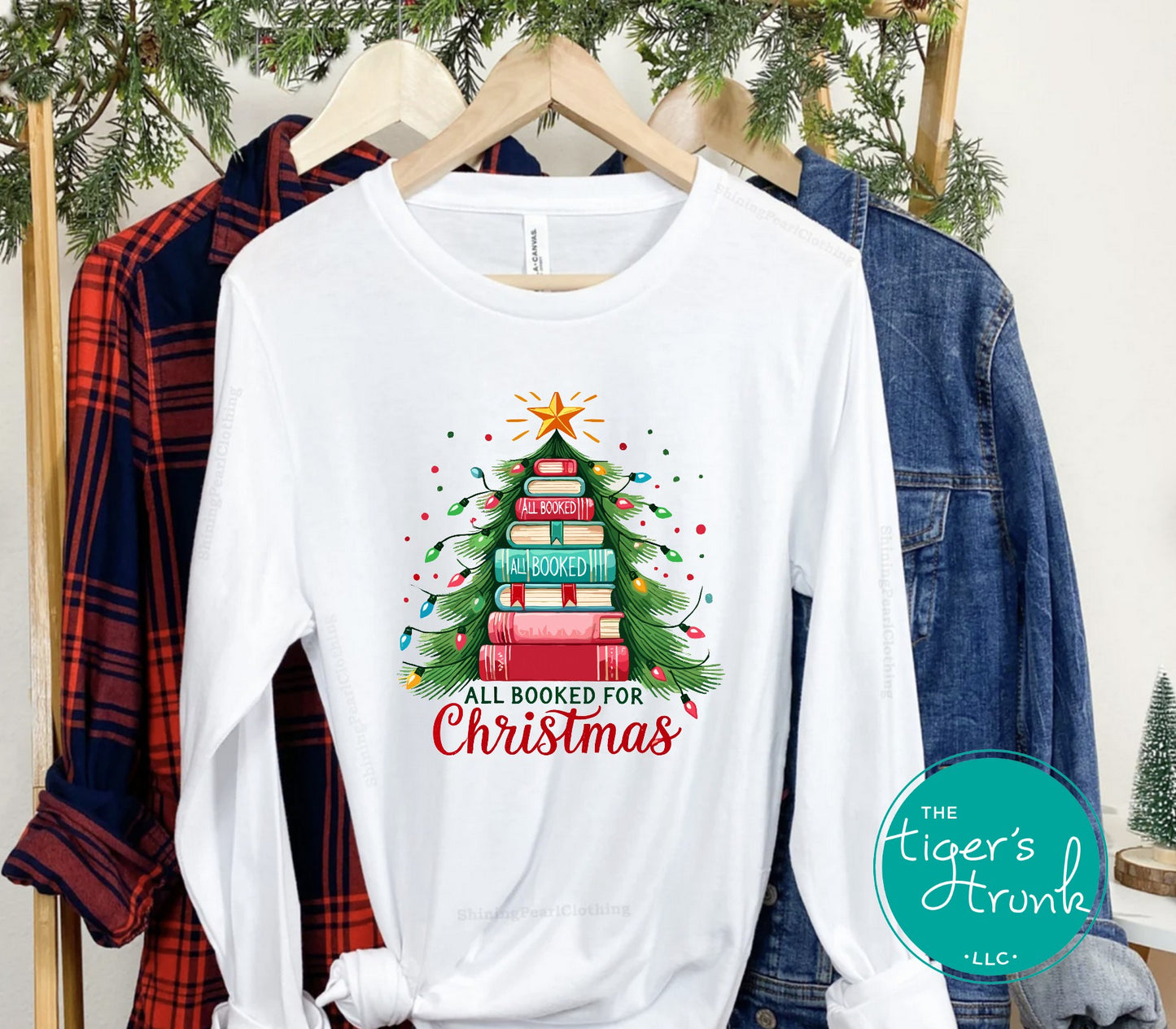 EMPLOYEES ONLY All Booked for Christmas Shirt