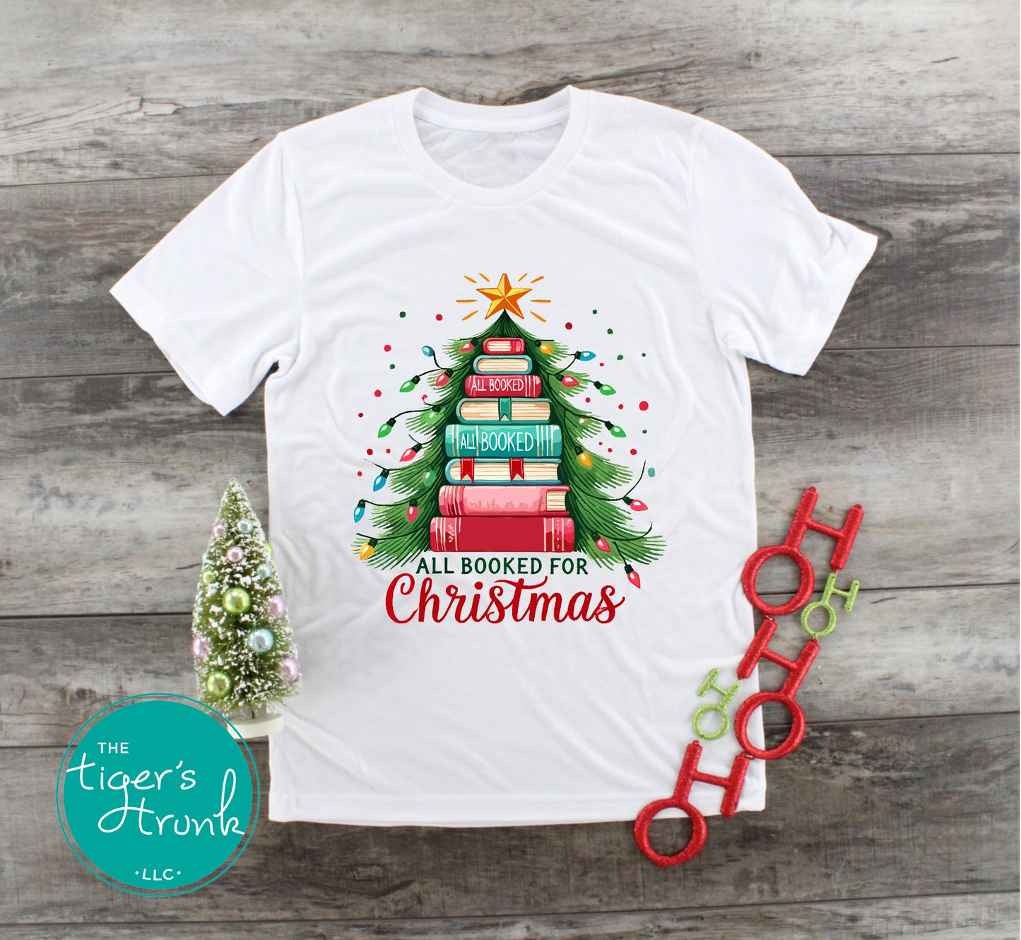 EMPLOYEES ONLY All Booked for Christmas Shirt