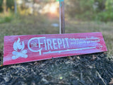 Fall Decor | Fall Sign | The Firepit: Where Marshmallows and Friends Get Toasted | Hand-Painted Rustic Wooden Sign
