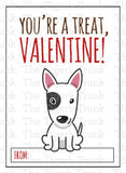Valentines Day Cards | Puppy Dog Cards | Printed Cards