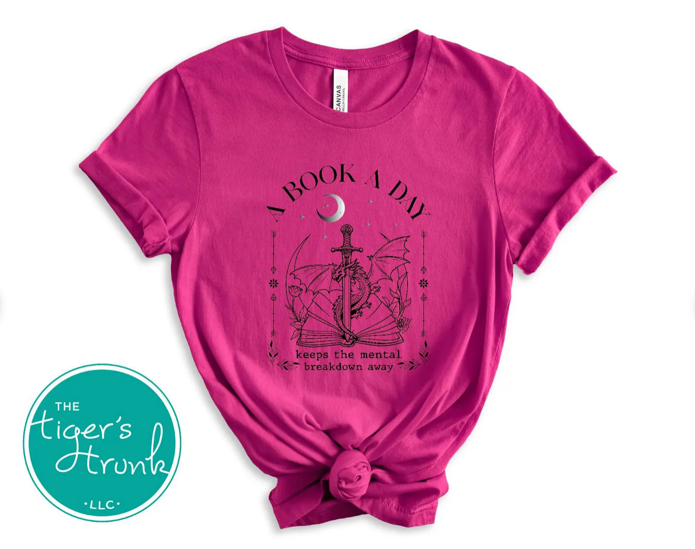 EMPLOYEES ONLY A Book a Day Keeps the Mental Breakdown Away T-Shirt