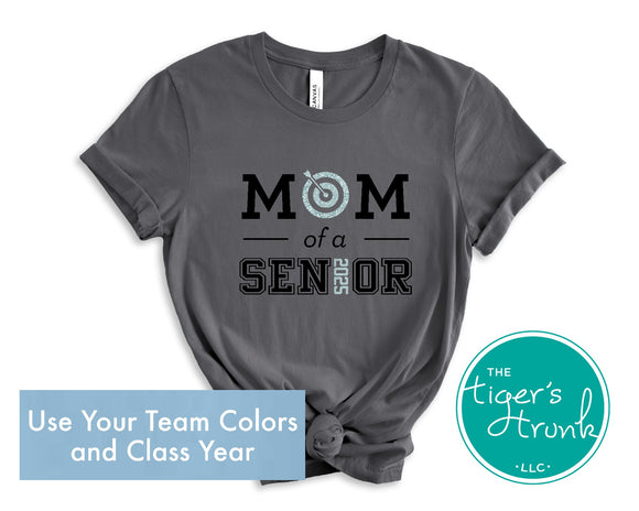 Archery Shirt | Mom of a Senior | Class of 2025 | Short-Sleeve Shirt