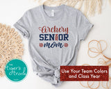 Senior Mom | Archery Mom | Archery Senior Mom | Class of 2024 | Short-Sleeve Shirt
