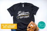 Baseball Shirt | Softball Shirt | At the Ballpark Is Where I Spend Most of My Days | Short-Sleeve Shirt