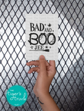 Halloween Card | Bad and BOOjee | Instant Download | Printable Card