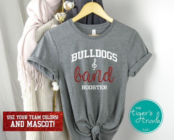 Band Shirt | Mascot Shirt | Band Booster | Short-Sleeve Shirt