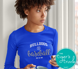 Baseball Shirt | Mascot Shirt | Baseball Mom | Long-Sleeve Shirt