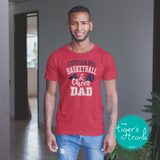 Basketball Shirt | Cheerleading Shirt | Basketball and Cheer Dad | Short-Sleeve Shirt