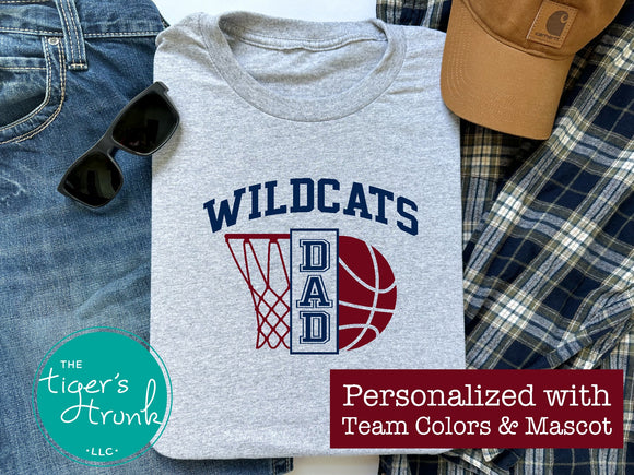 Basketball Shirt | Basketball Dad | Short-Sleeve Shirt