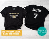Basketball Shirt | Jersey Shirt | Basketball Mom | Short-Sleeve Shirt