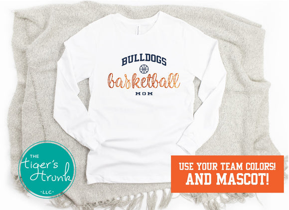Basketball Shirt | Basketball Mom | Long-Sleeve Shirt