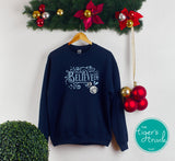 Christmas Shirt | Believe | Monochromatic Sweatshirt