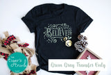 Christmas Decal | Believe | DTF Heat Transfer