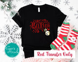 Christmas Decal | Believe | DTF Heat Transfer