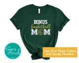Basketball Shirt | Bonus Basketball Mom | Short-Sleeve Shirt