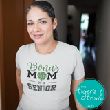 Volleyball Shirt | Bonus Mom of a Senior | Class of 2024 | Short-Sleeve Shirt