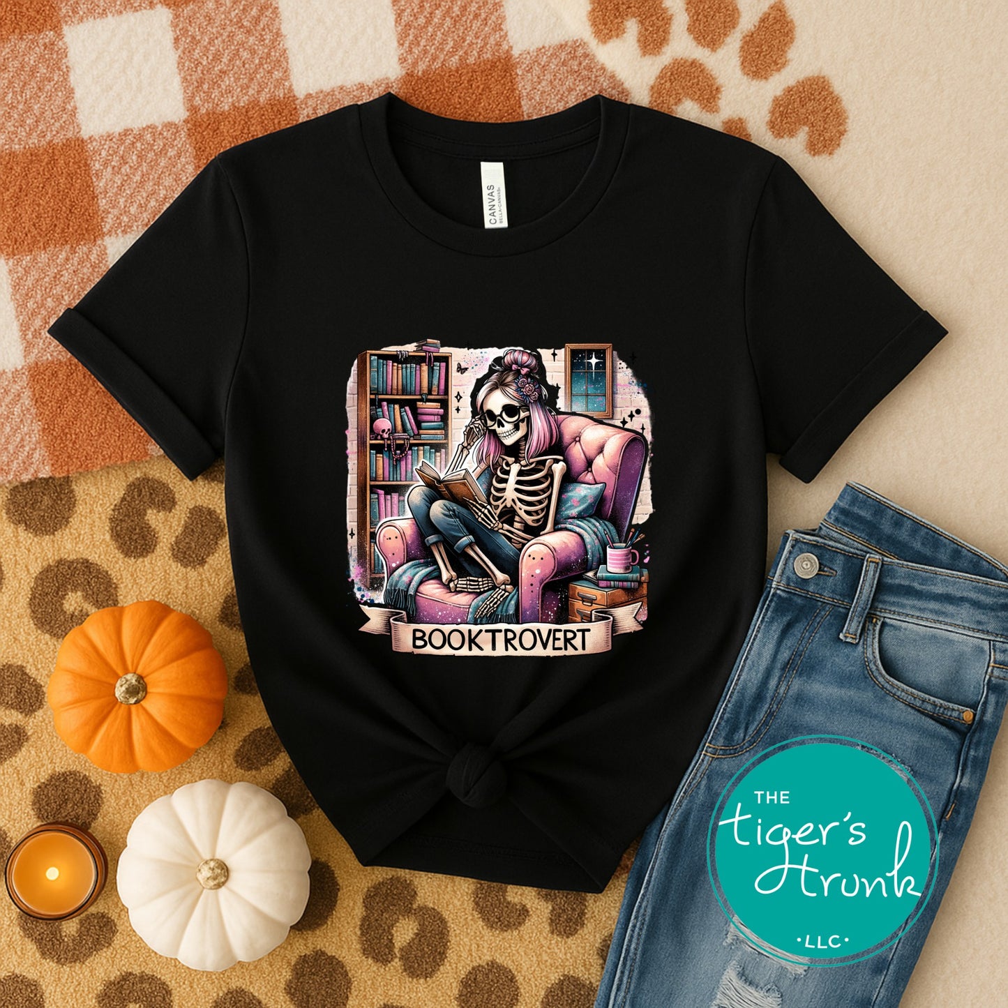 EMPLOYEES ONLY Booktrovert Skeleton Shirt