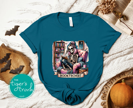 EMPLOYEES ONLY Booktrovert Skeleton Shirt