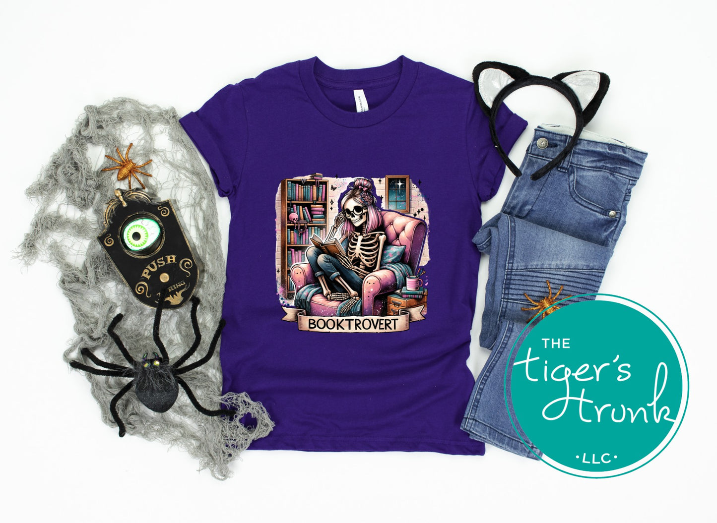 EMPLOYEES ONLY Booktrovert Skeleton Shirt